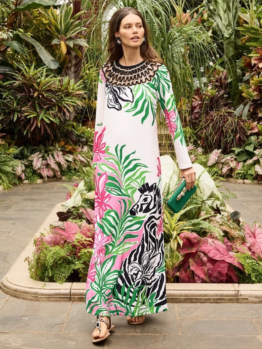 Lilly Pulitzer Jaycen Maxi Dress in Coconut Prancing in the Moonlight- SIZE 16 🩷